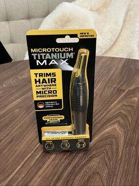 Titanium Max Personal Trimmer - Black & Yellow